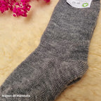 Hirsch Natur - Chaussettes épaisses "bouclette" enfant – 100 % laine