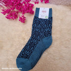 Hirsch Natur - Adult Thick Norwegian Socks - 100% Wool