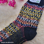 Hirsch Natur - Adult Thick Norwegian Socks - 100% Wool
