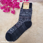 Hirsch Natur - Adult Thick Norwegian Socks - 100% Wool
