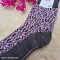 Hirsch Natur - Adult Thick Norwegian Socks - 100% Wool