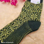 Hirsch Natur - Adult Thick Norwegian Socks - 100% Wool