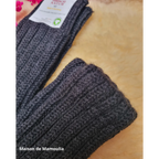 Hirsch Natur - Adult non-slip socks - 100% wool
