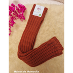 Hirsch Natur - Jambières / guêtres épaisses – 100 % laine – Adulte