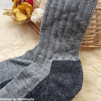 Hirsch Natur - Chaussettes adulte randonnée – 100 % laine Hirsch Natur