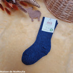Hirsch Natur - Chaussettes épaisses enfant – 100 % laine Hirsch Natur