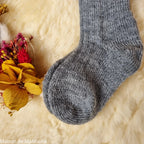 Hirsch Natur - Thick Children's Socks - 100% Wool