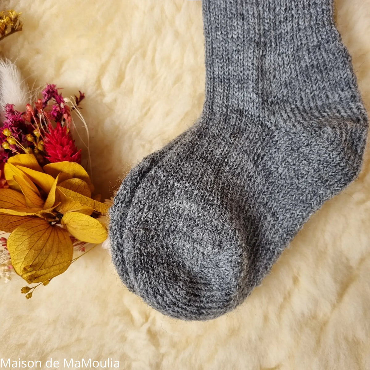 Hirsch Natur - Thick Children's Socks - 100% Wool