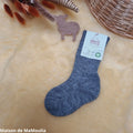 Hirsch Natur - Chaussettes épaisses enfant – 100 % laine Hirsch Natur