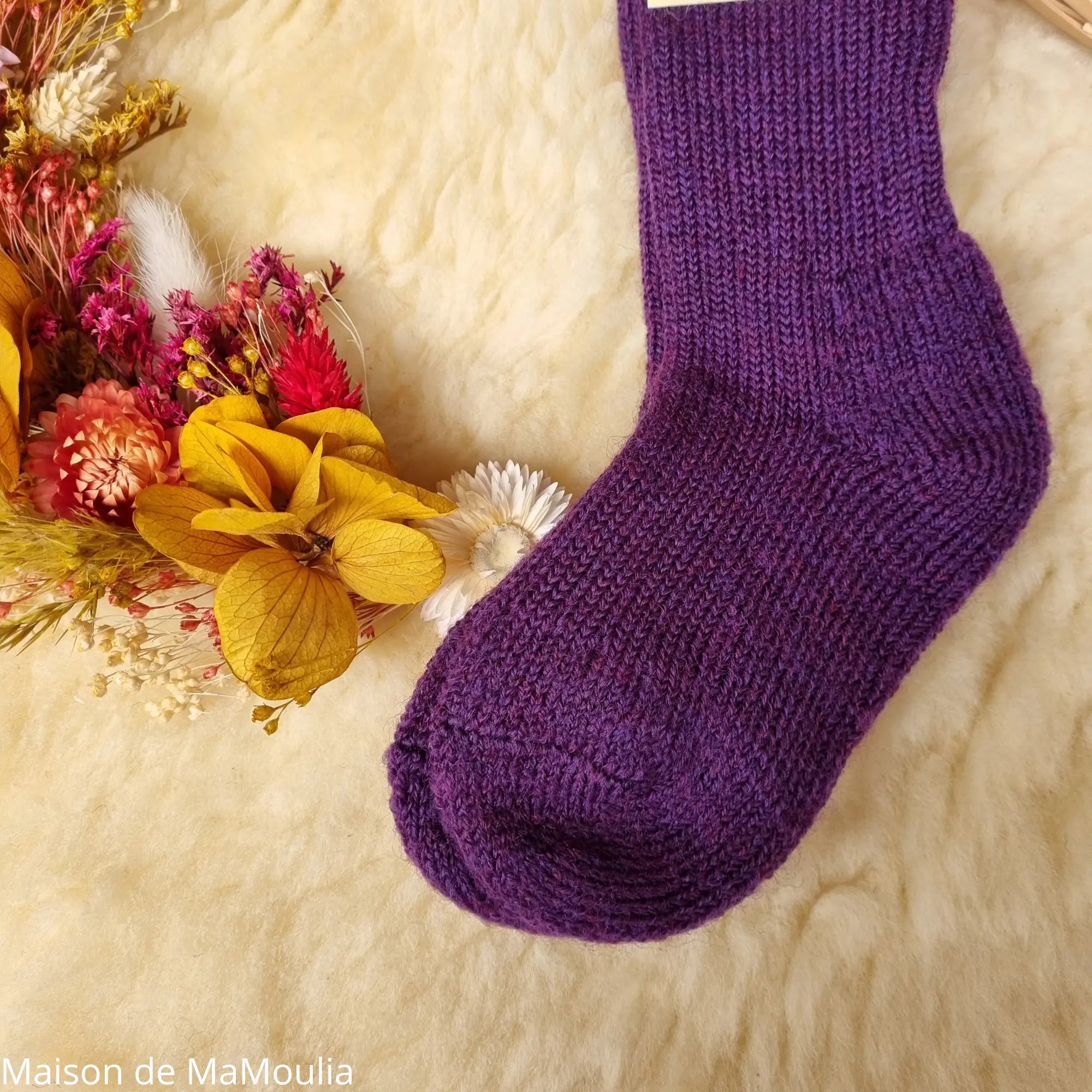 Hirsch Natur - Thick Children's Socks - 100% Wool