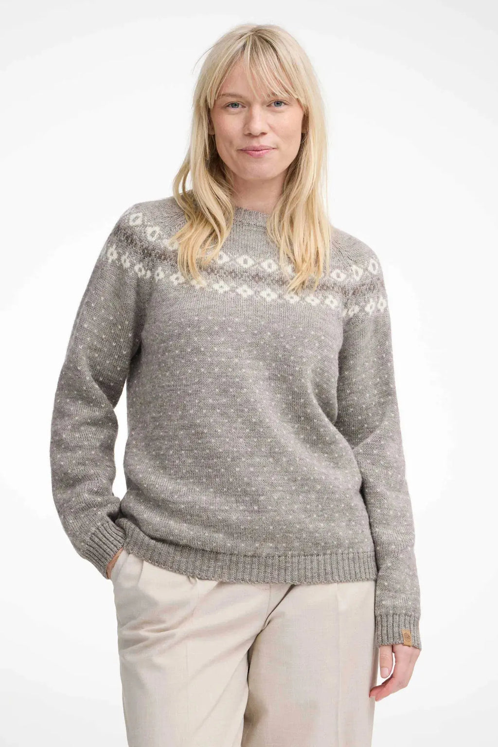 Ivanhoe - Pull femme col rond Sire pure laine