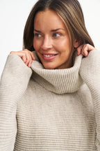 Ivanhoe - Pull col roulé Holly pure laine