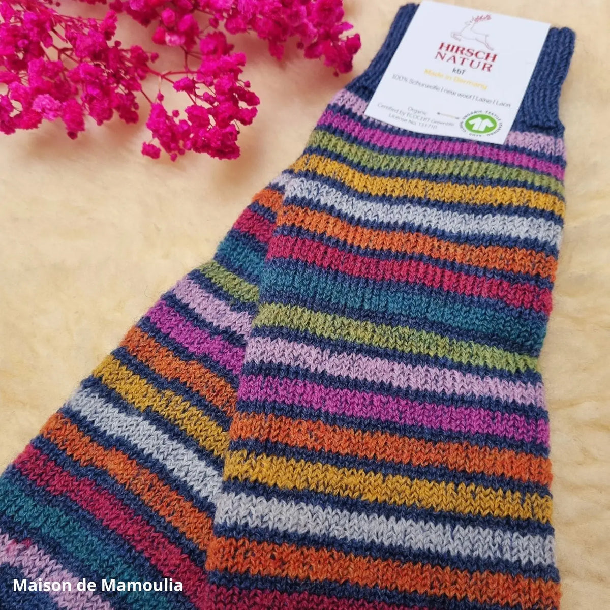 Hirsch Natur - Thick Children's Socks - 100% Wool