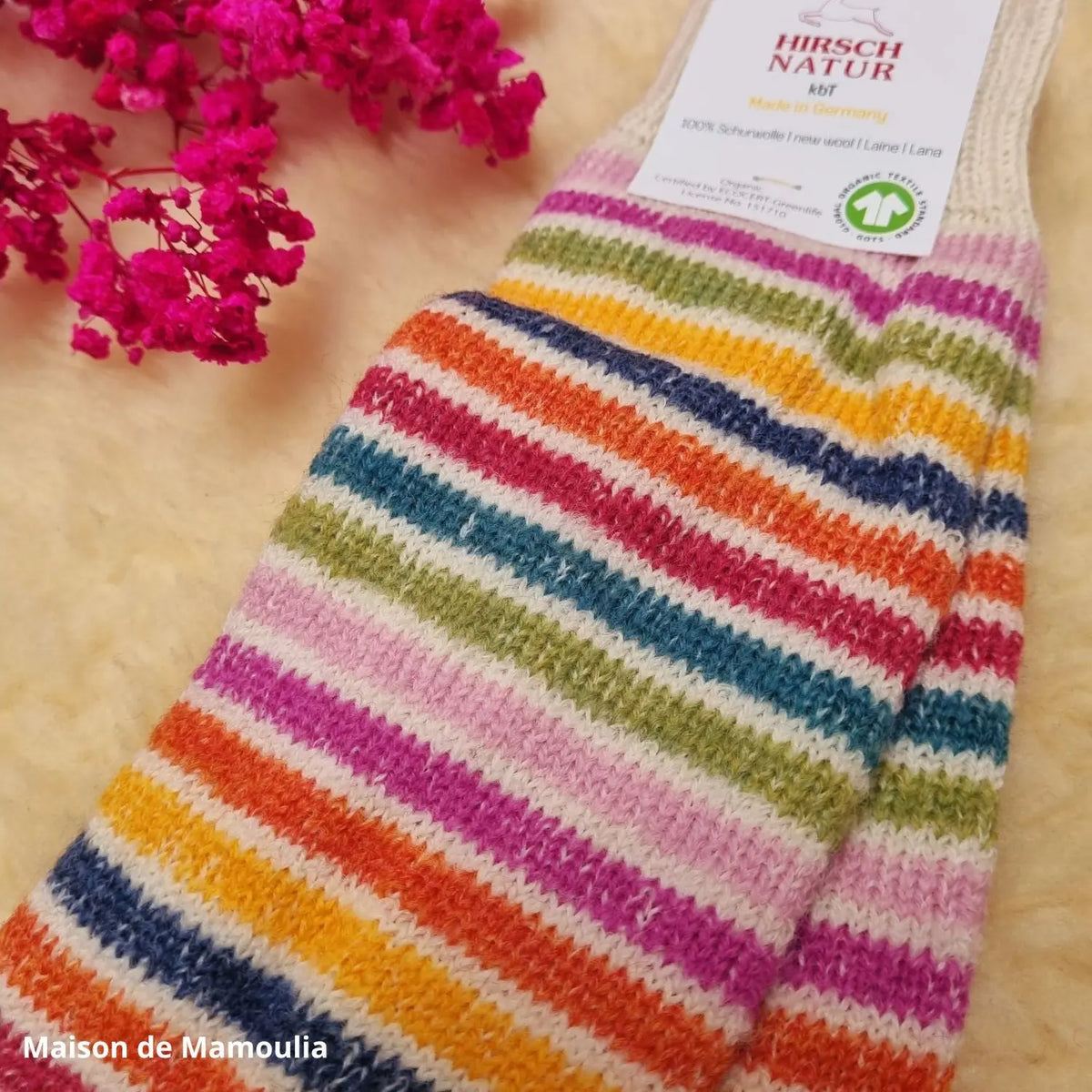 Hirsch Natur - Thick Children's Socks - 100% Wool