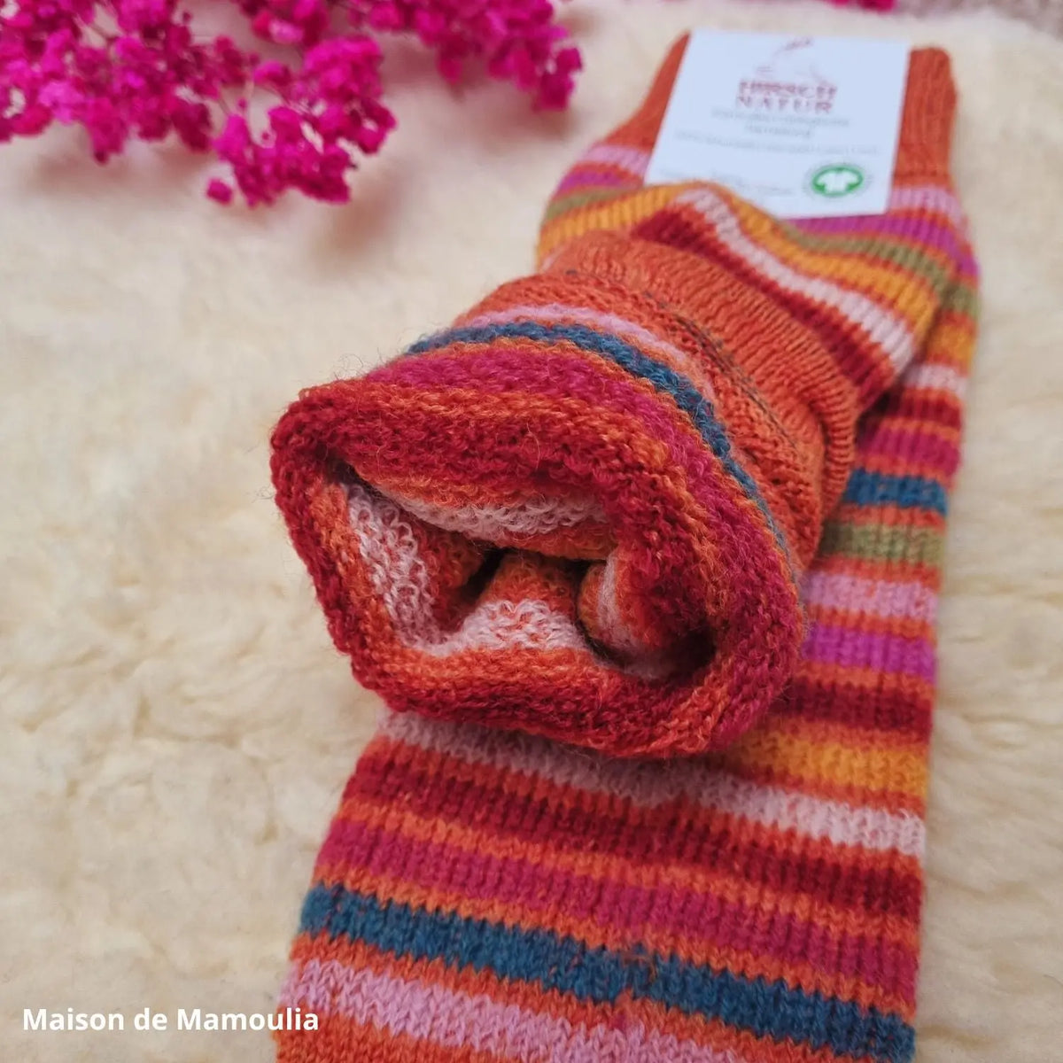 Hirsch Natur - Thick Children's Socks - 100% Wool