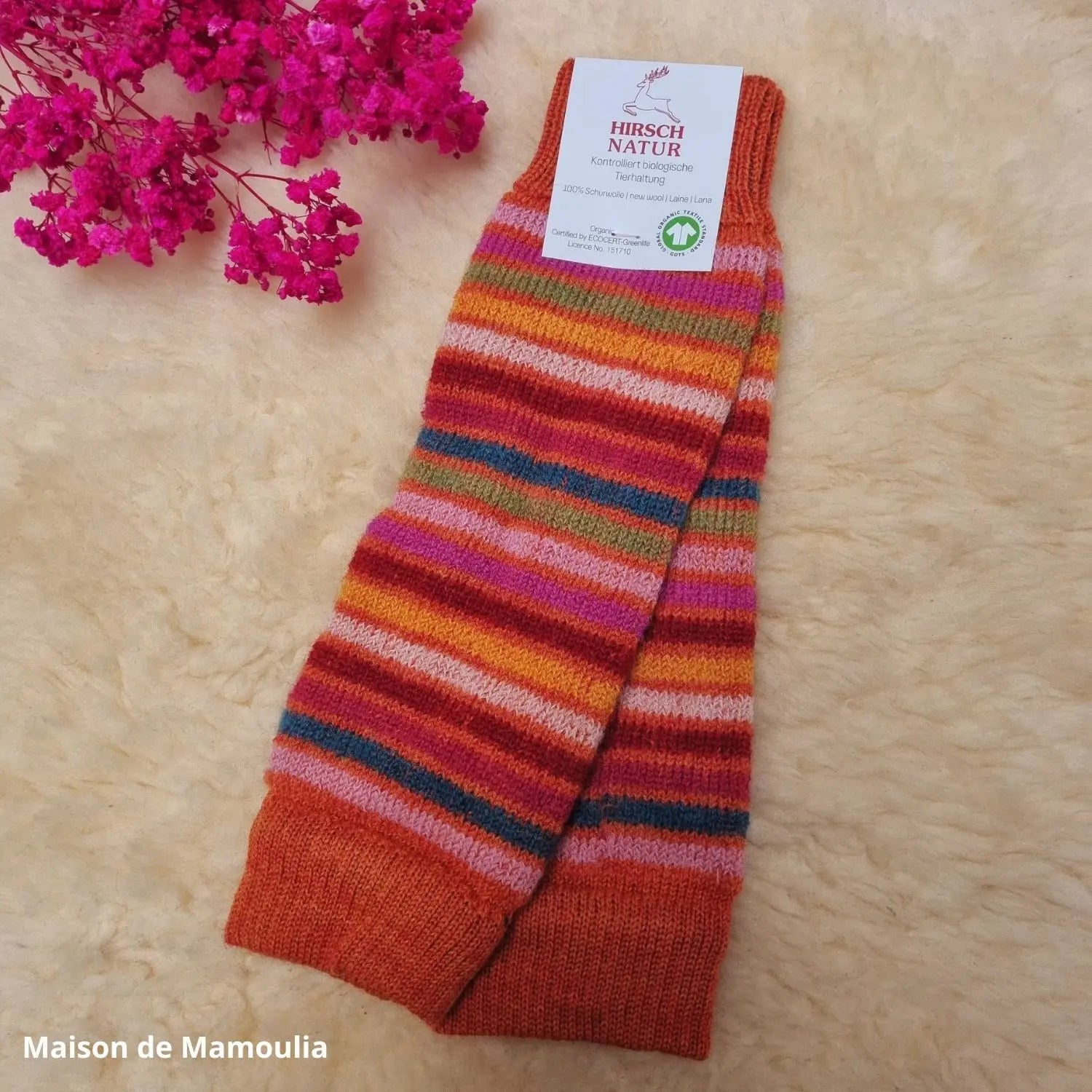 Hirsch Natur - Thick Children's Socks - 100% Wool