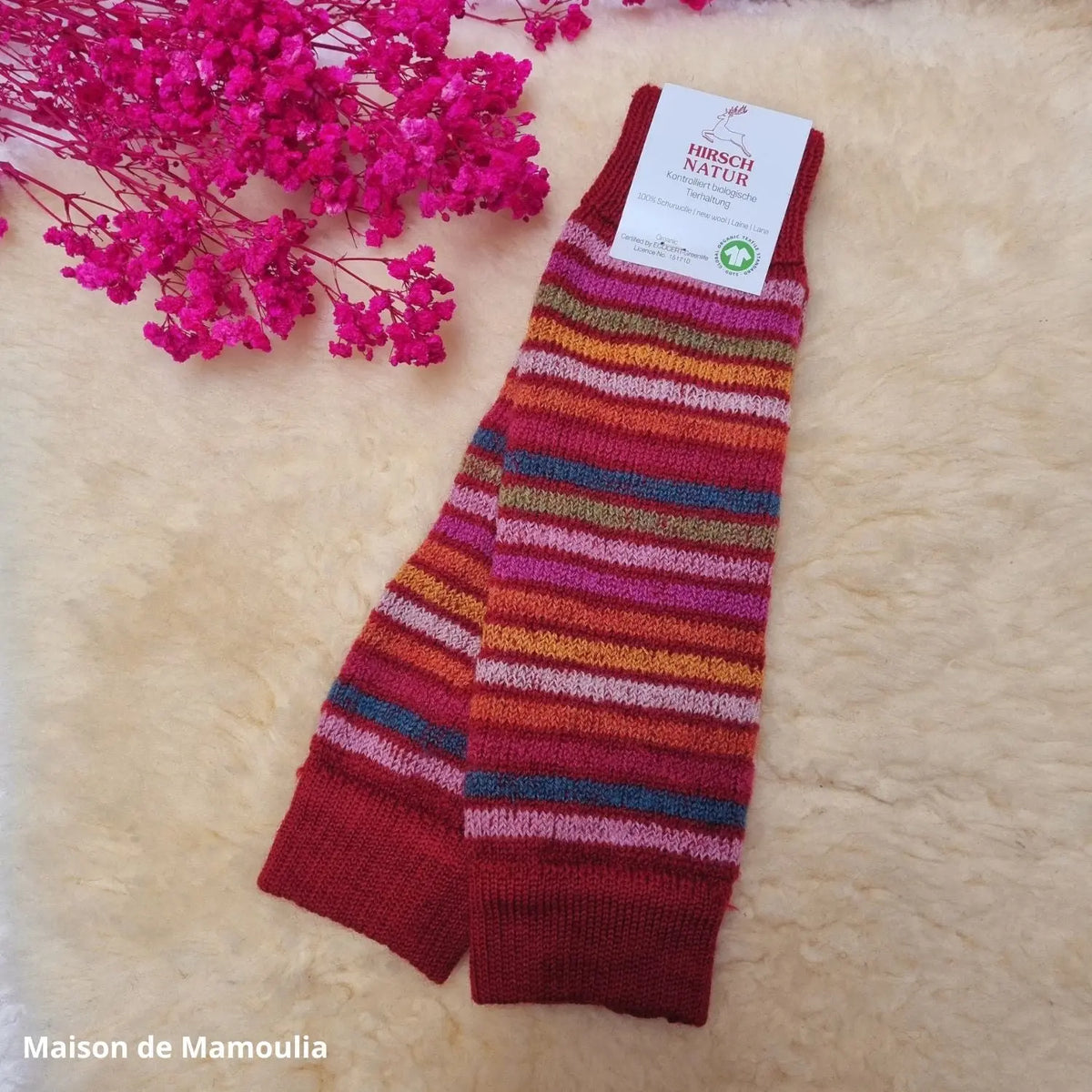 Hirsch Natur - Thick Children's Socks - 100% Wool