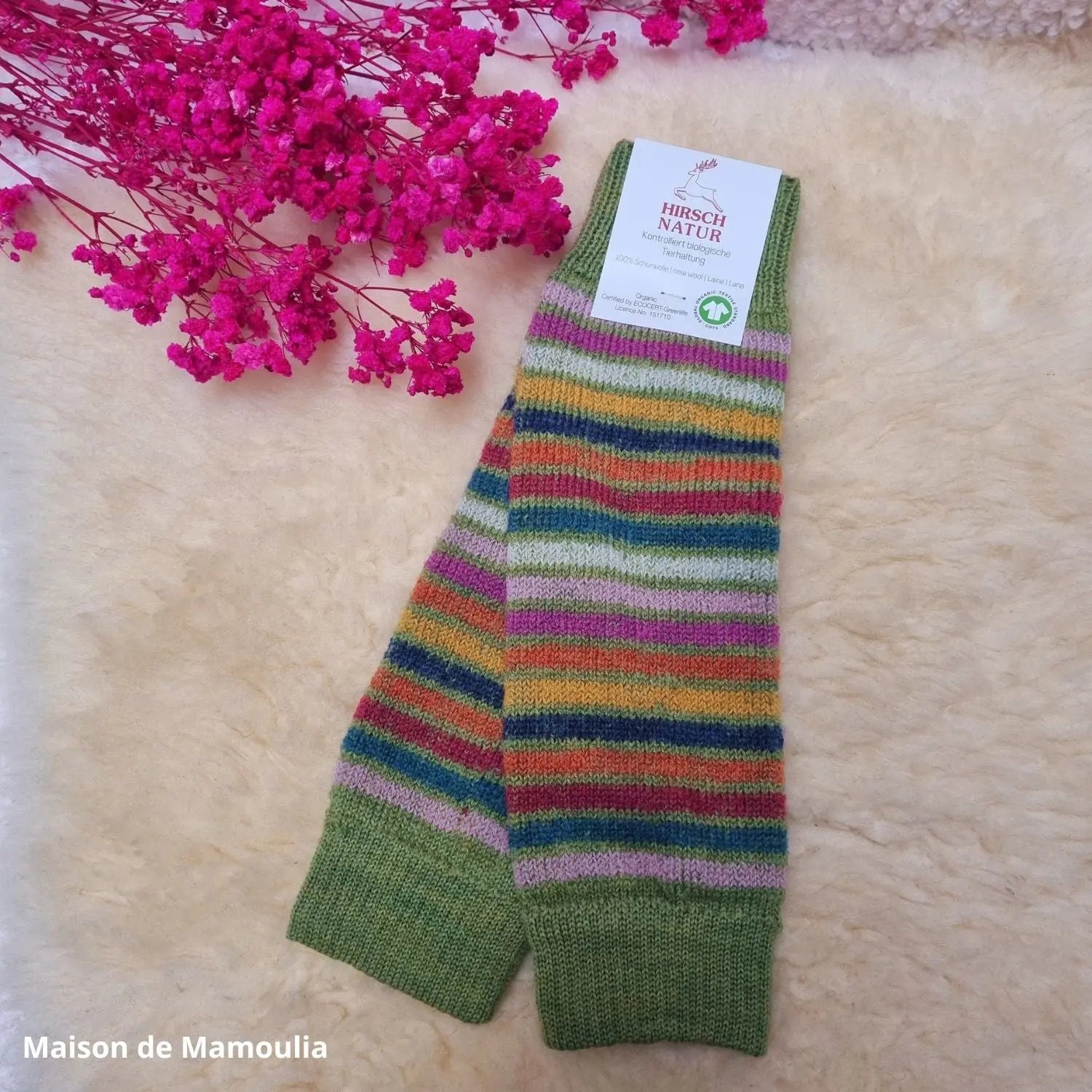 Hirsch Natur - Thick Children's Socks - 100% Wool
