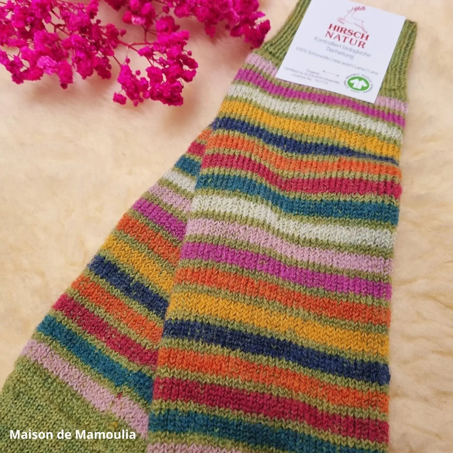 Hirsch Natur - Thick Children's Socks - 100% Wool