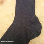 Hirsch Natur - Adult non-slip socks - 100% wool