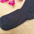 Hirsch Natur - Adult non-slip socks - 100% wool