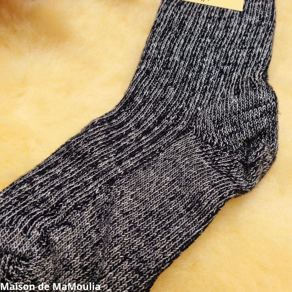 Hirsch Natur - Chaussettes "Longlife" adulte – Lin-coton Hirsch Natur