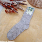 Hirsch Natur - Chaussettes "Longlife" adulte – Lin-coton Hirsch Natur