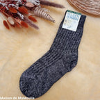 Hirsch Natur - Chaussettes "Longlife" adulte – Lin-coton Hirsch Natur