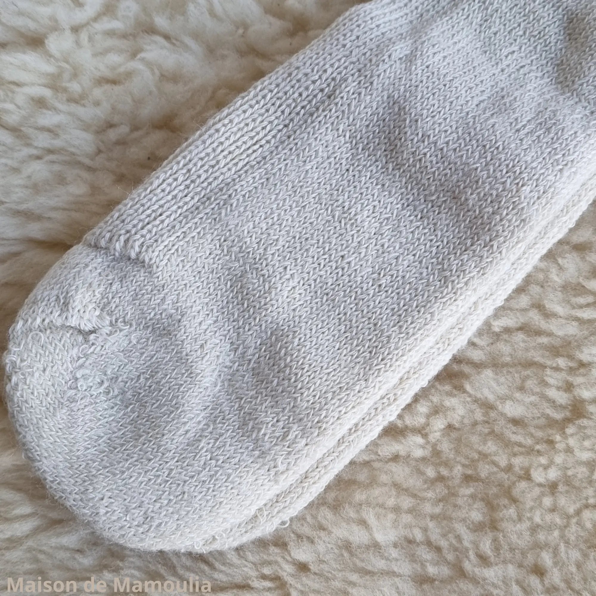 Hirsch Natur - Chaussettes adulte épaisses – laine - soie Hirsch Natur