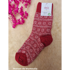 Hirsch Natur – Chaussettes norvégiennes adulte – 100 % laine – Fines