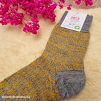 Hirsch Natur – Chaussettes norvégiennes adulte – 100 % laine – Fines