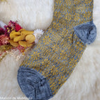 Hirsch Natur – Chaussettes norvégiennes adulte – 100 % laine – Fines