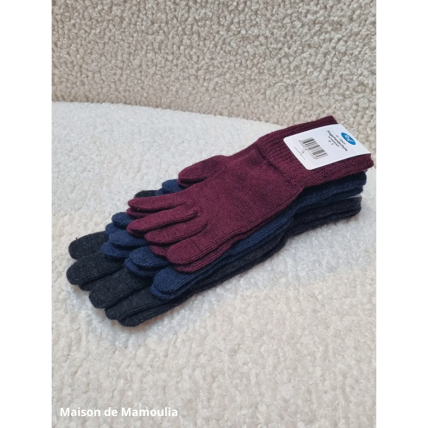 Reiff - Adult gloves, pure merino wool