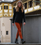 Reiff - Legging femme laine mérinos tricotée