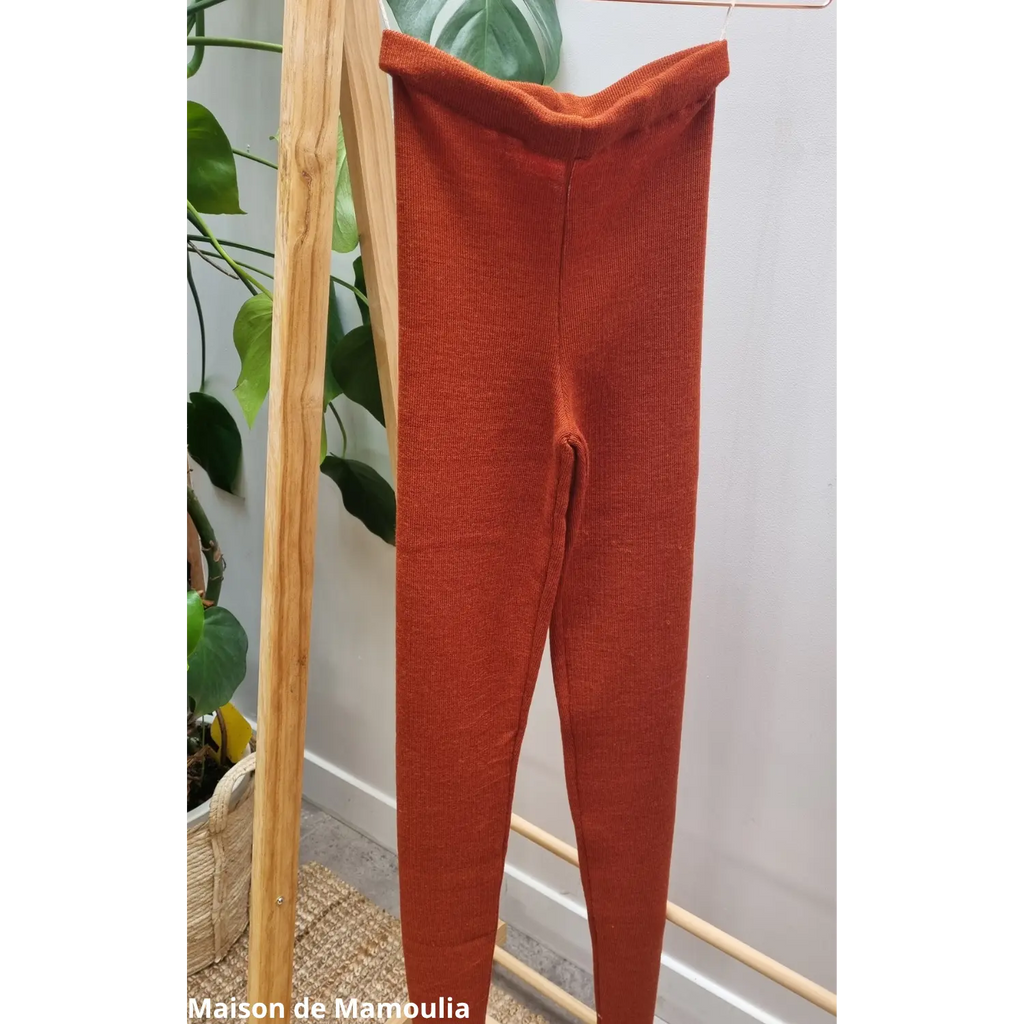 Reiff - Legging femme laine mérinos tricotée Reiff