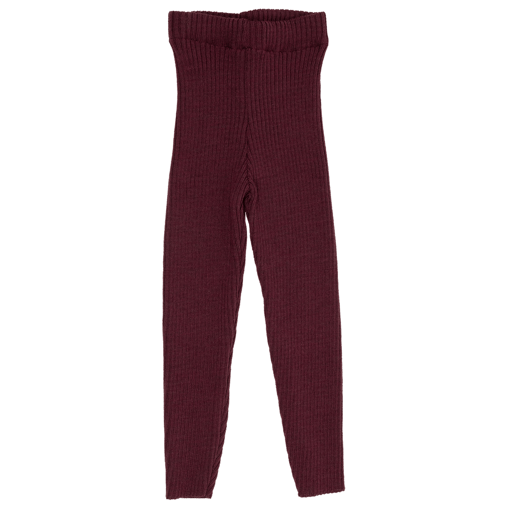 Reiff - Legging enfant, laine mérinos - côtelée