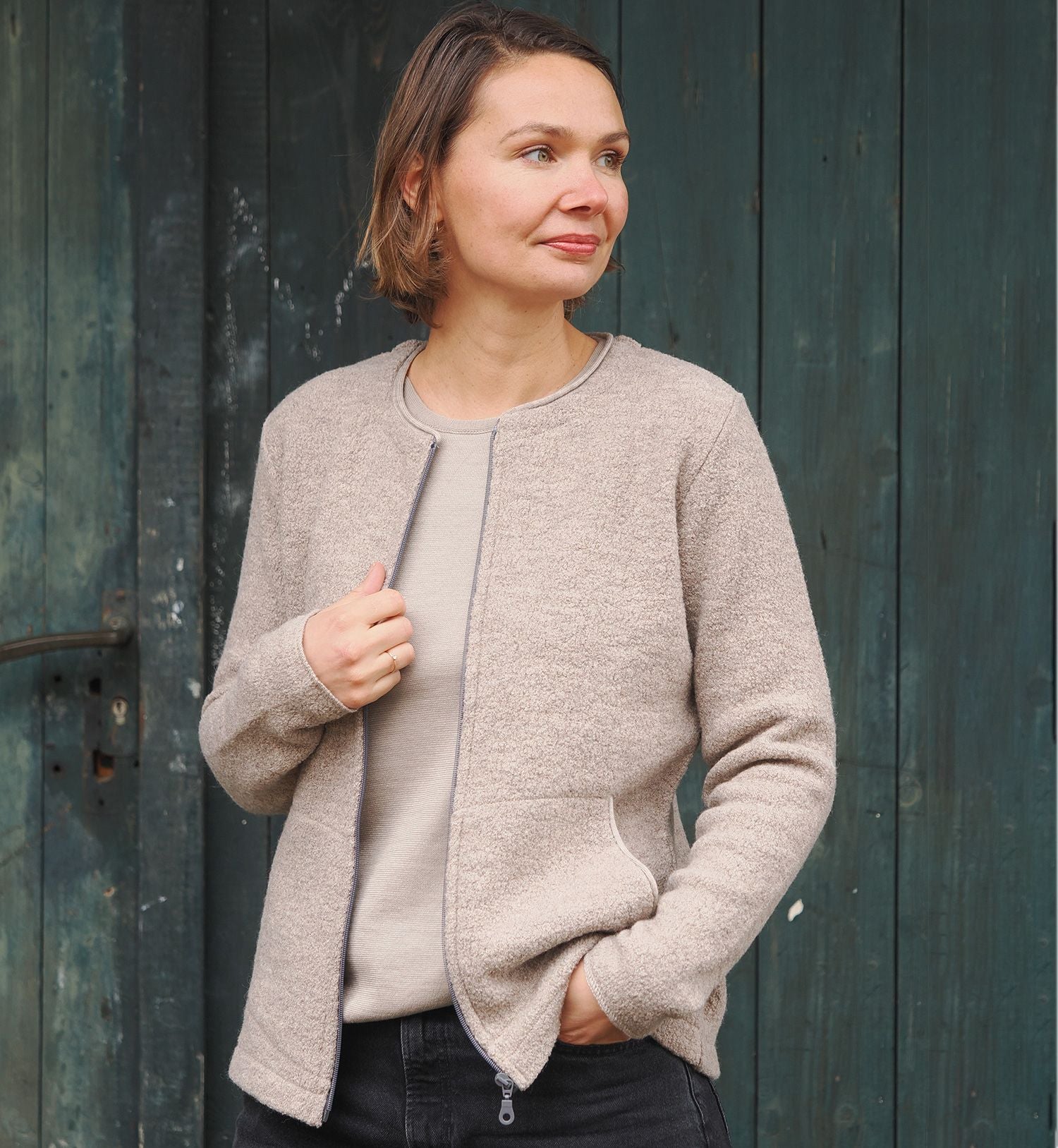 Reiff - Veste femme Nici en laine mérinos structurée