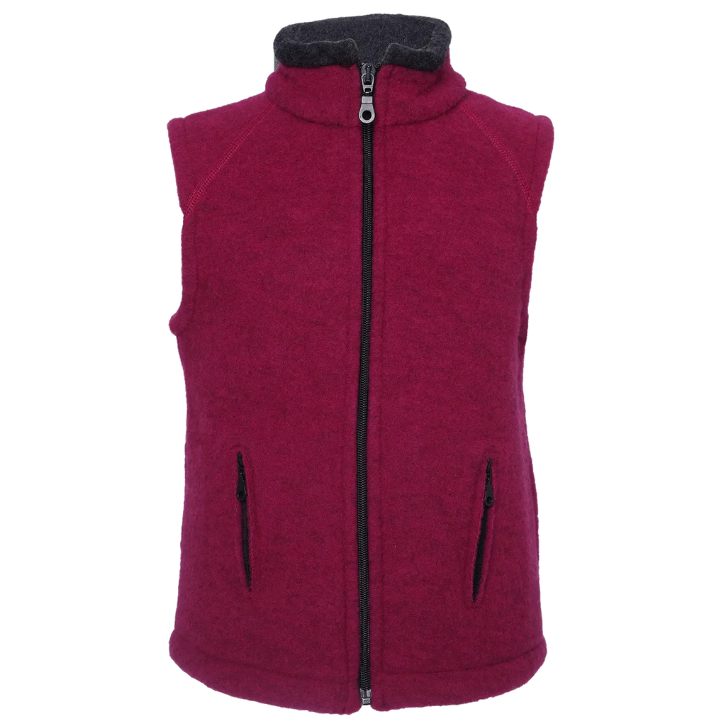 Reiff - Gilet sans manches enfant laine mérinos polaire Reiff