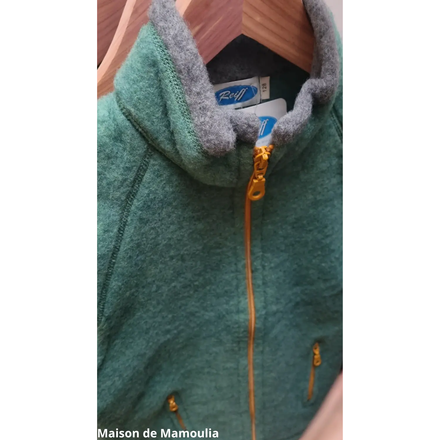 Reiff - Gilet sans manches enfant laine mérinos polaire Reiff