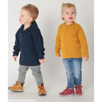 Reiff - Hoody enfant crêpe de laine mérinos Reiff