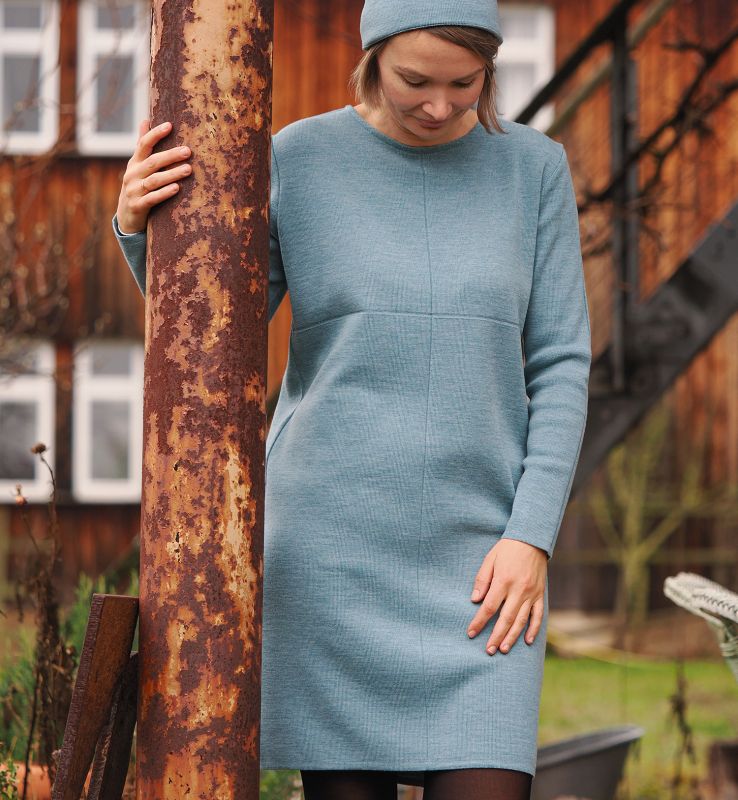 Reiff - Robe casual Maja en pure laine mérinos