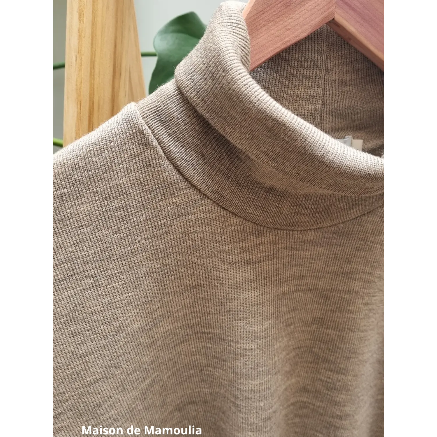 Reiff - Pull col roulé femme Maja en laine mérinos Reiff