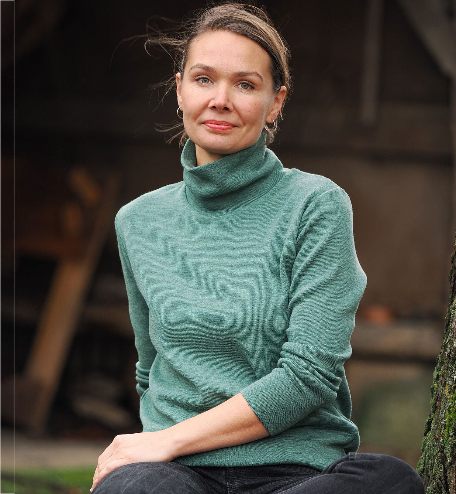 Reiff - Pull col roulé femme Maja en laine mérinos