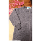 Reiff - Combinaison pyjama enfant en laine mérinos polaire Reiff