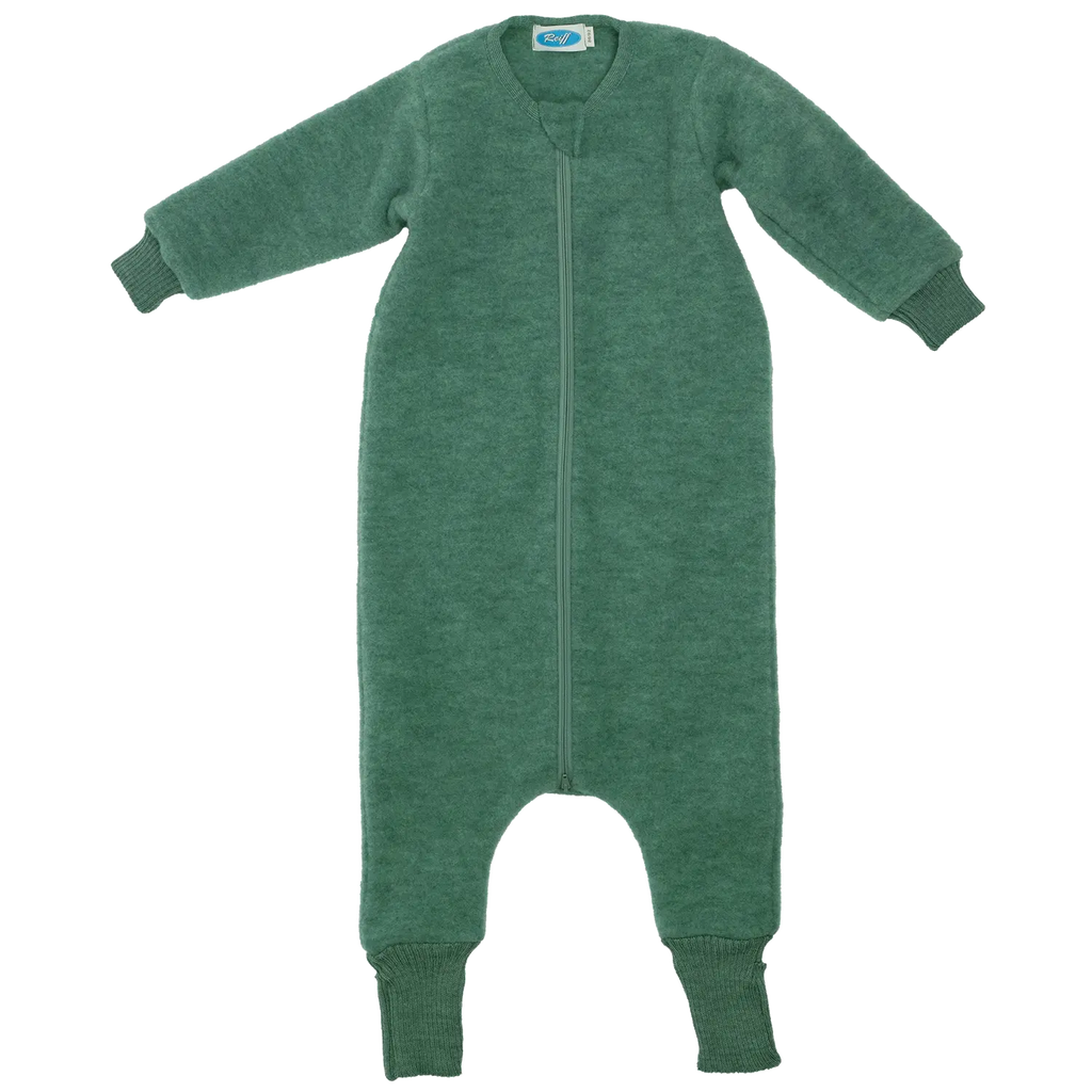 Reiff - Combinaison pyjama enfant en laine mérinos polaire Reiff