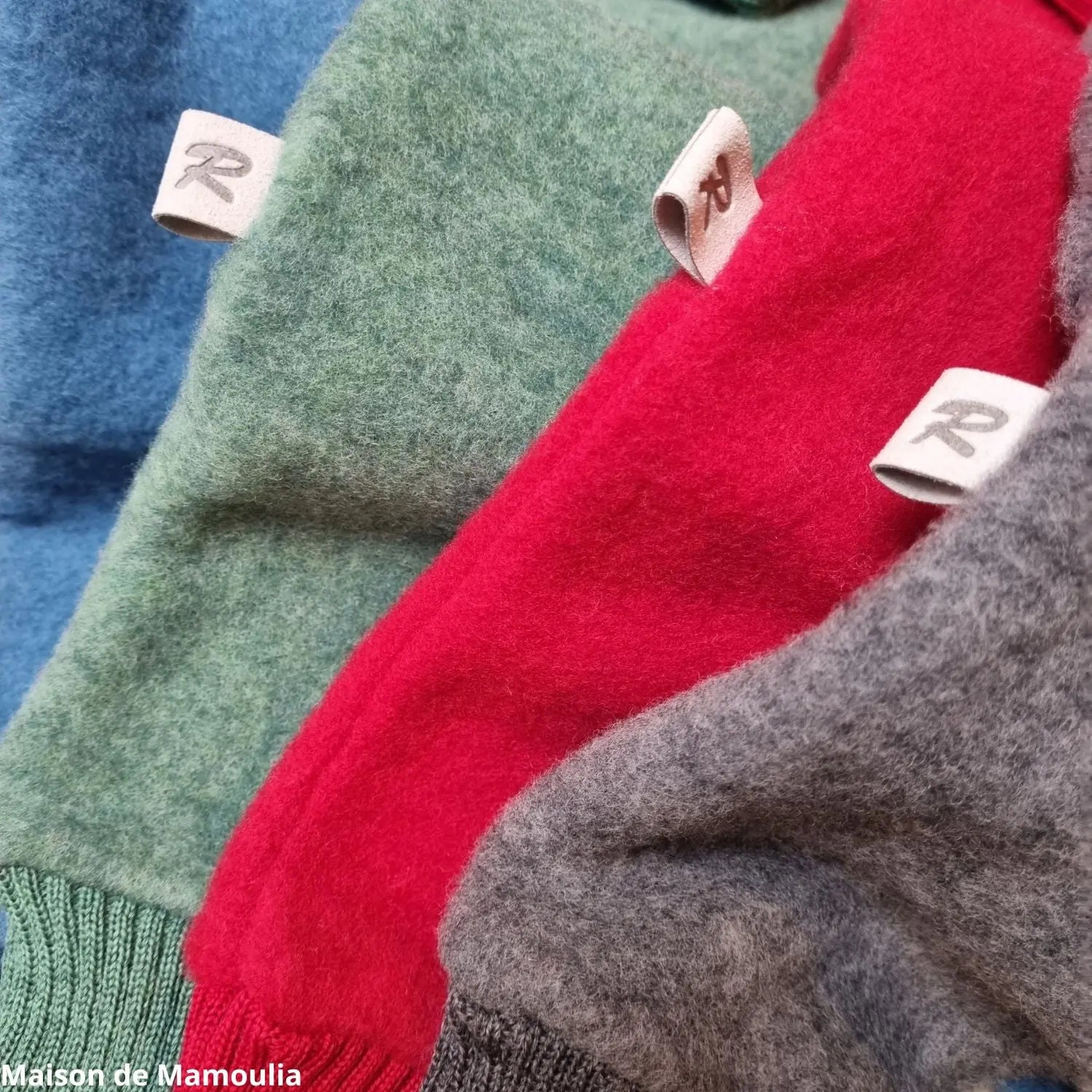 Reiff - Combinaison pyjama enfant en laine mérinos polaire Reiff