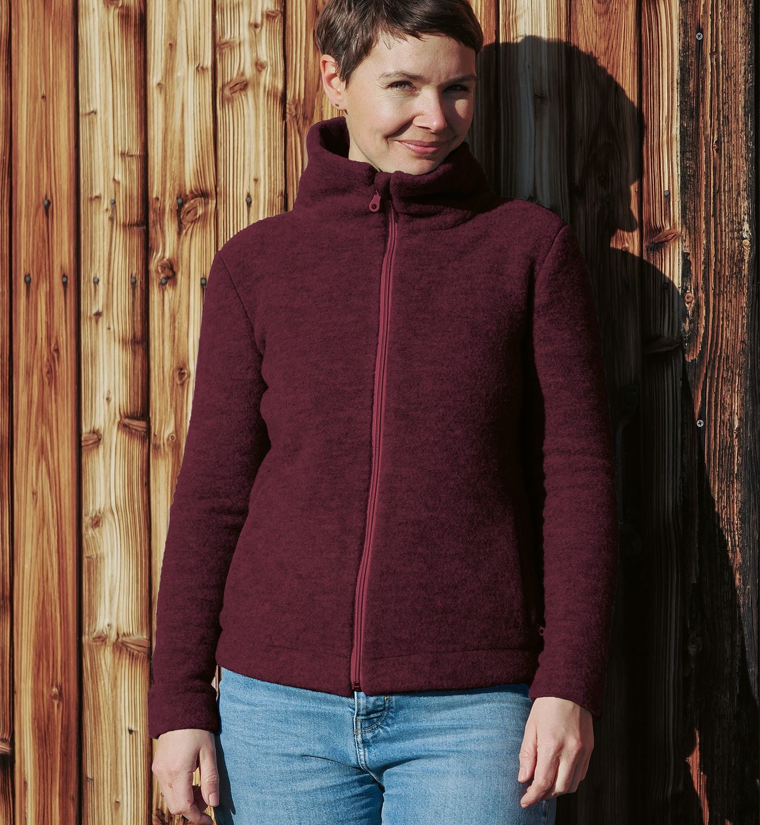 Reiff - Veste femme Flims laine mérinos polaire