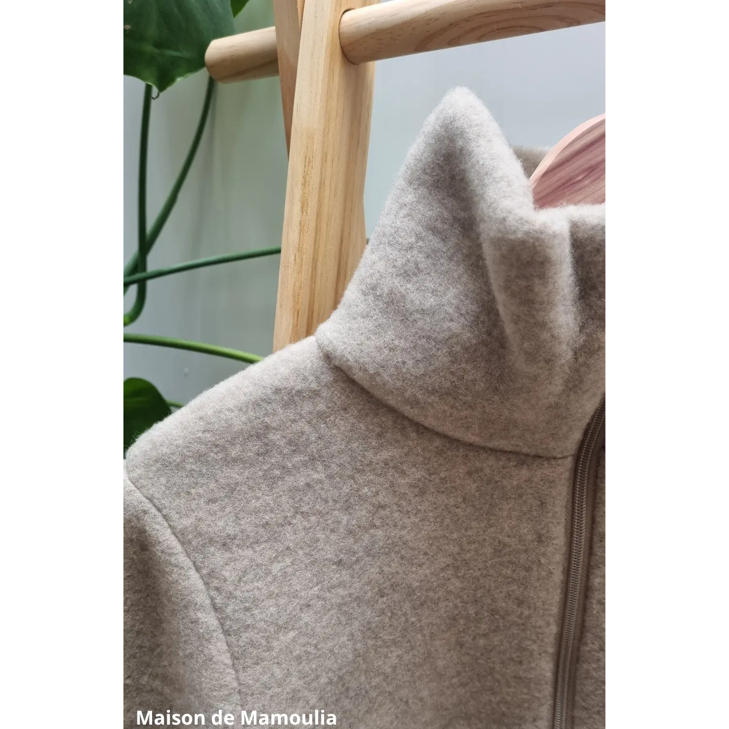 Reiff - Pull femme col camionneur en laine mérinos polaire Reiff