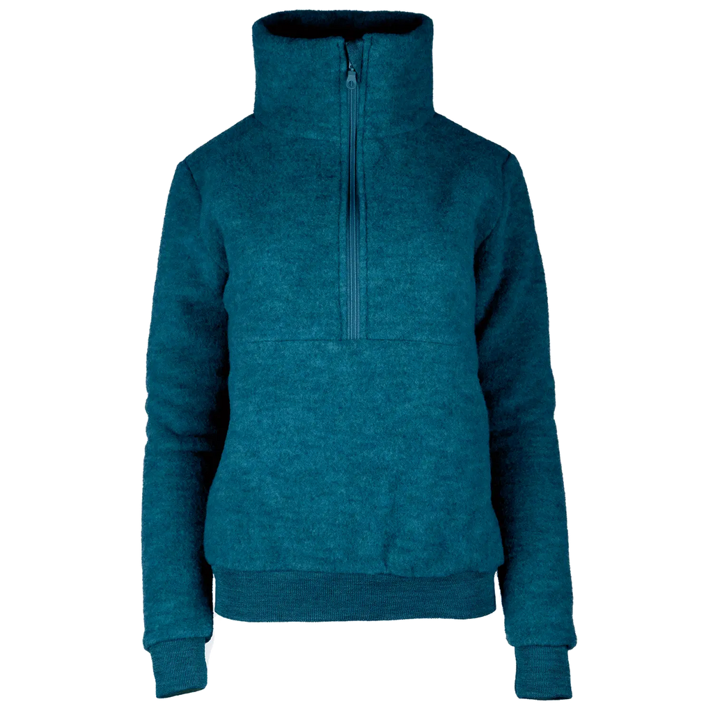 Reiff - Pull femme col camionneur en laine mérinos polaire Reiff