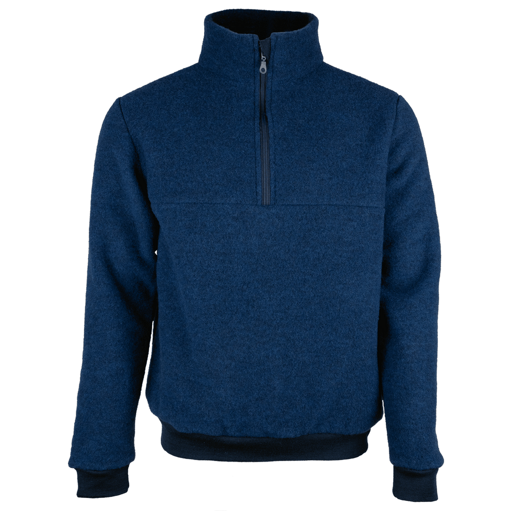 Reiff - Pull homme col camionneur en laine mérinos polaire